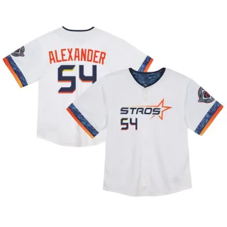 Toddler Limited White Jason Alexander Houston Astros 2025 City Connect Jersey