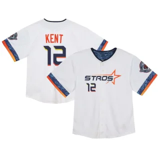 Toddler Limited White Jeff Kent Houston Astros 2025 City Connect Jersey