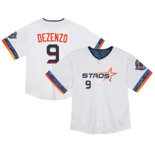 Toddler Limited White Zach Dezenzo Houston Astros 2025 City Connect Jersey