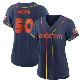 Women's Authentic Navy Hector Neris Houston Astros 2022 City Connect Jersey