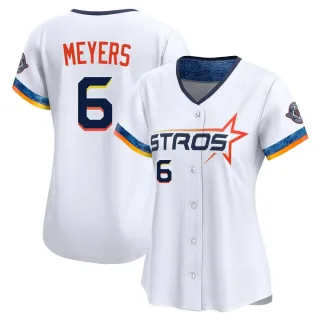 Women's Limited White Jake Meyers Houston Astros 2025 City Connect Jersey