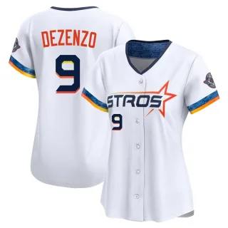 Women's Limited White Zach Dezenzo Houston Astros 2025 City Connect Jersey