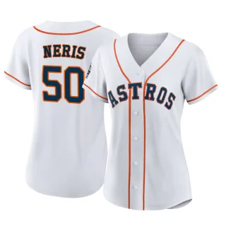 Women's Replica White Hector Neris Houston Astros 2022 World Series Home Jersey