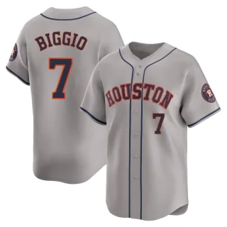 Youth Limited Gray Craig Biggio Houston Astros Away Jersey