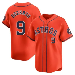 Youth Limited Orange Zach Dezenzo Houston Astros Alternate Jersey