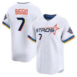 Youth Limited White Craig Biggio Houston Astros 2025 City Connect Jersey