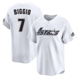 Youth Limited White Craig Biggio Houston Astros Throwback Cooperstown Collection Jersey