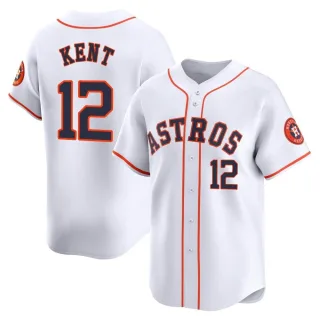 Youth Limited White Jeff Kent Houston Astros Home Jersey