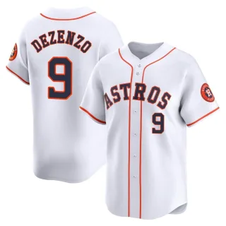 Youth Limited White Zach Dezenzo Houston Astros Home Jersey
