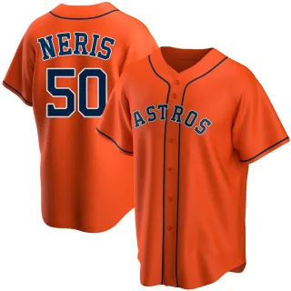 Youth Replica Orange Hector Neris Houston Astros Alternate Jersey